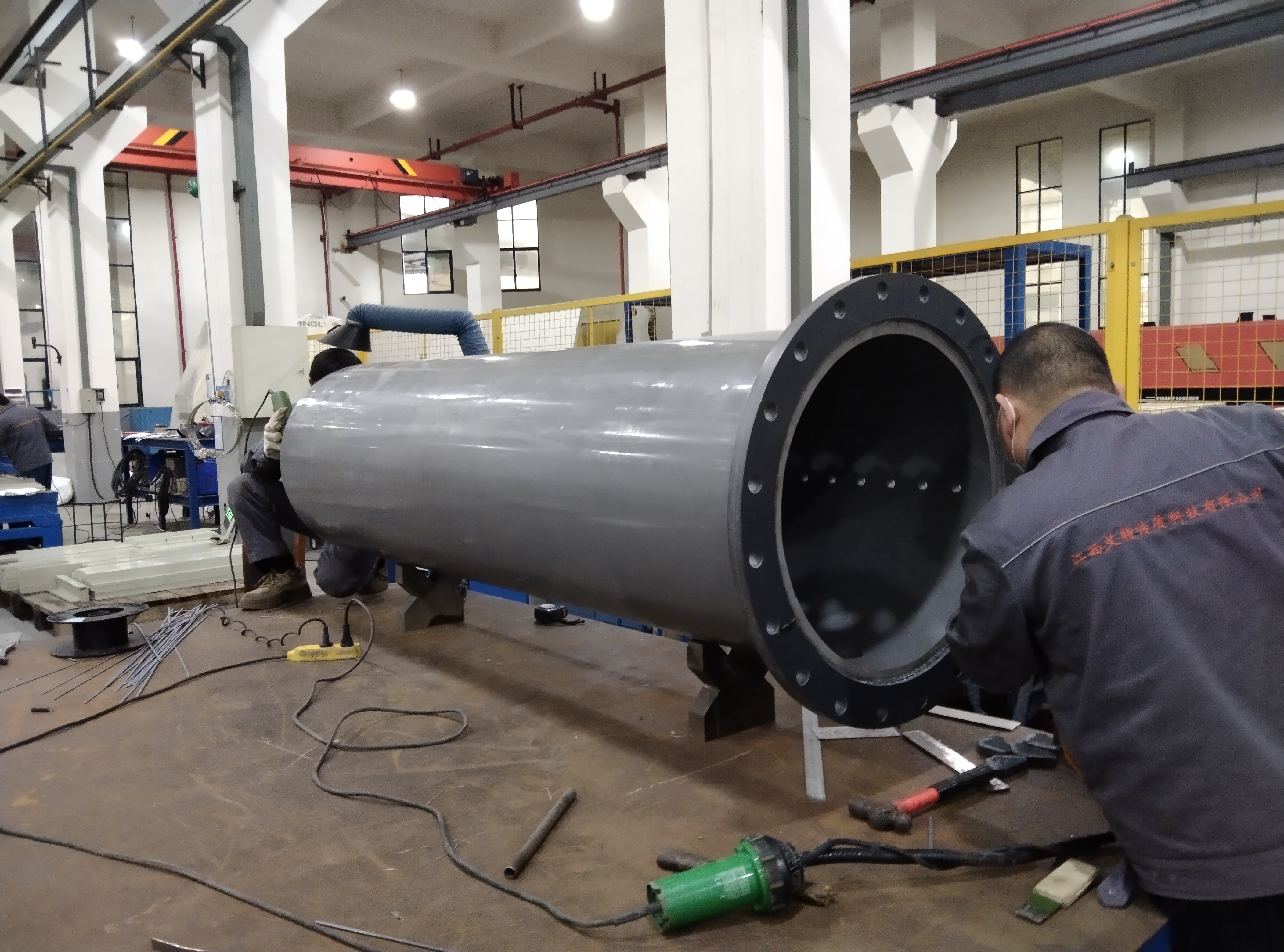 江西艾特傳質科技助力國際水務項目 科特努LOT4水廠翻修工程塔內件生產圓滿完成